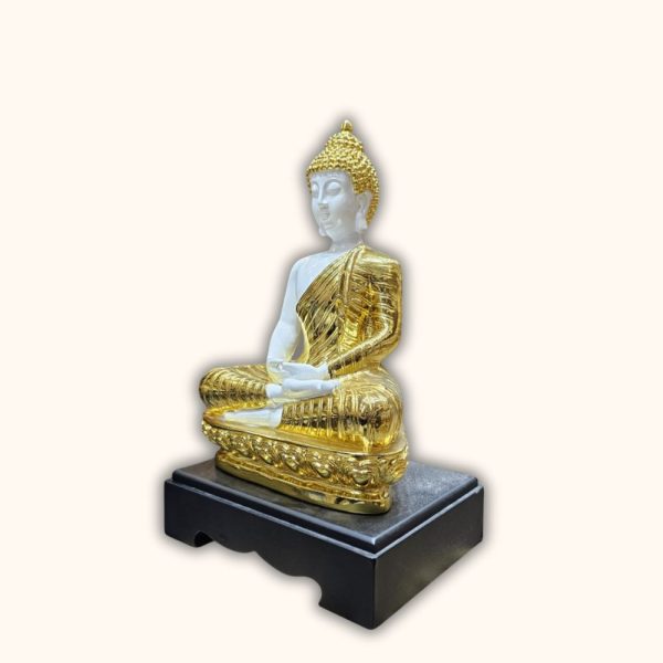 White and Golden Buddha
