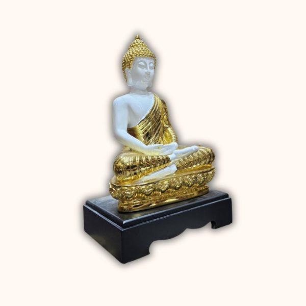White and Golden Buddha